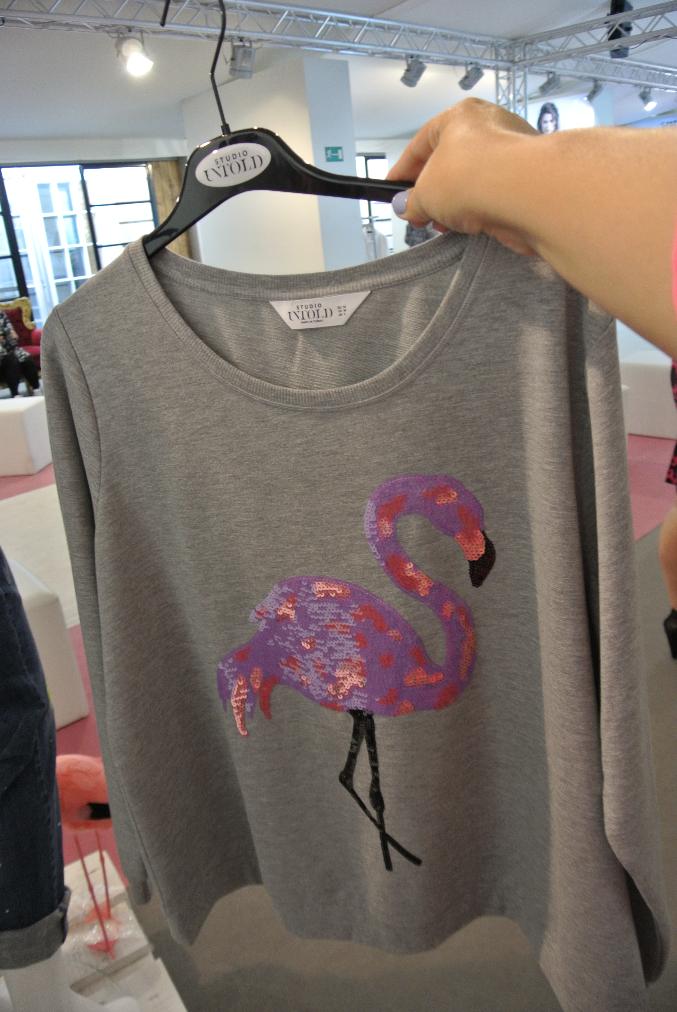 Studio Untold Pulli Flamingo