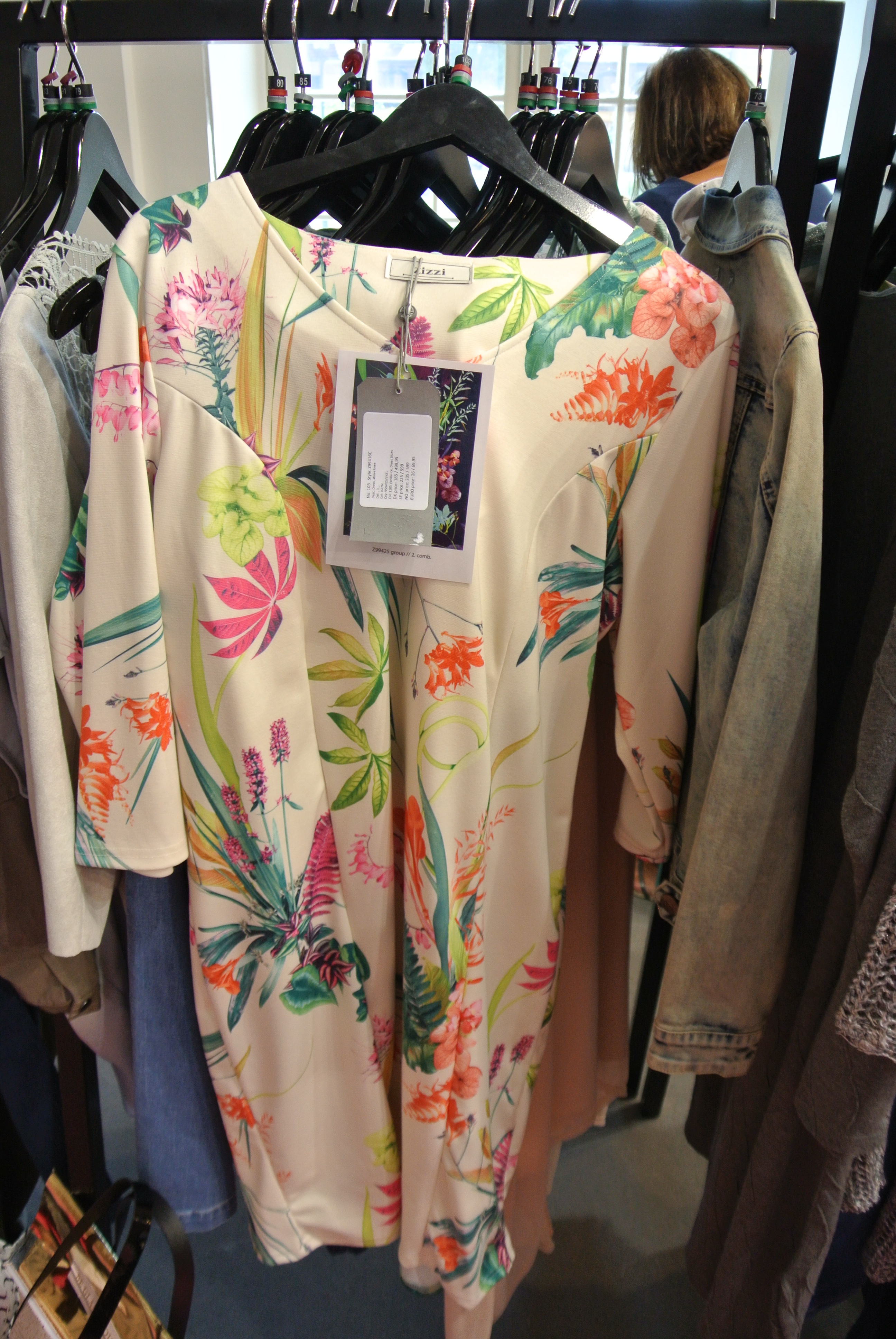 Zizzi Kleid Flower-Print