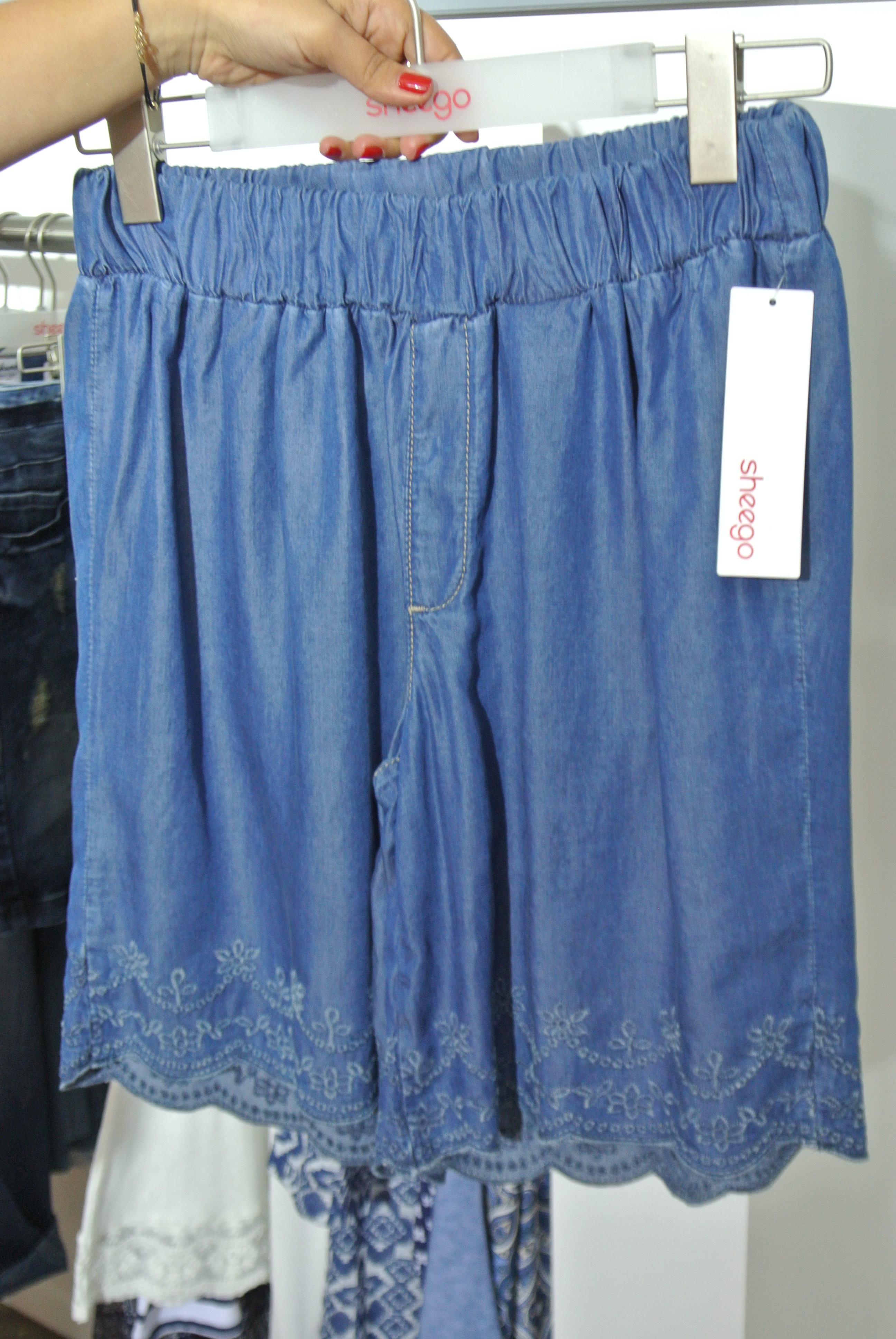 Sheego Jeans-Shorts