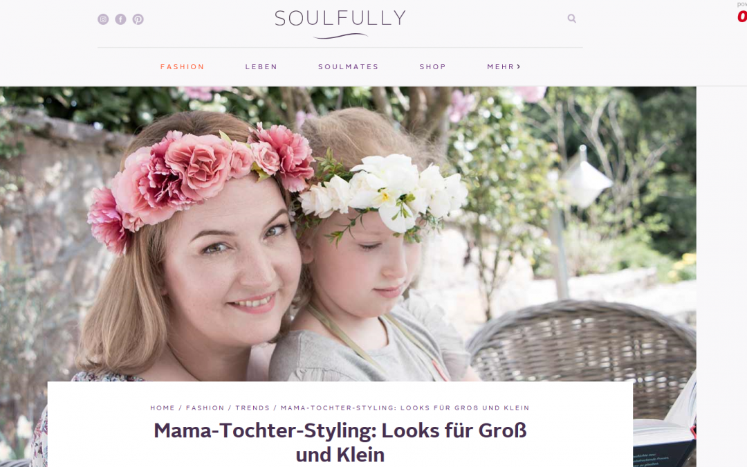 Outfitideen für Mama und Tochter: Blumenkleider